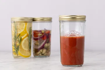 Kilner WIDE säilöntäpurkki - Kirkas kulta, 0,5 l - Kilner