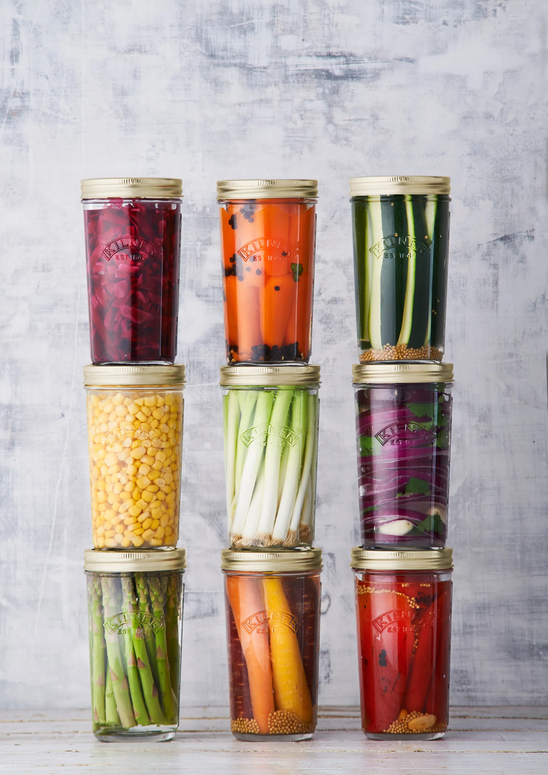 Kilner WIDE säilöntäpurkki, Kirkas kulta, 0,5 l Kilner