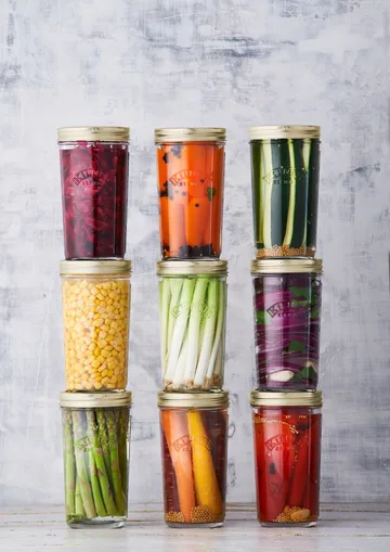 Kilner WIDE säilöntäpurkki - Kirkas kulta, 0,5 l - Kilner