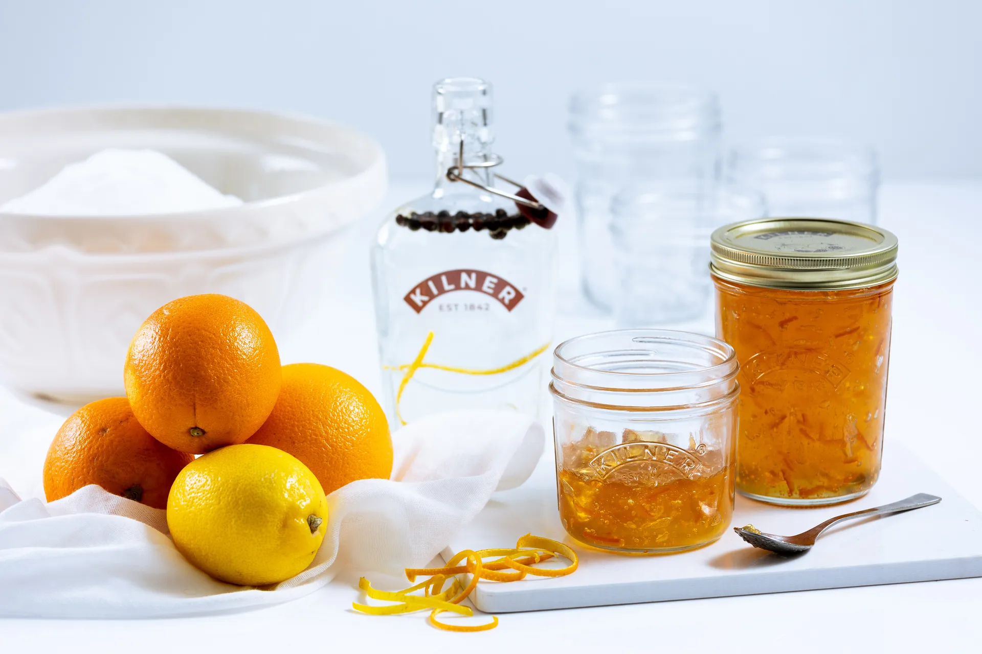 Kilner WIDE säilöntäpurkki, Kirkas kulta, 200 ml Kilner