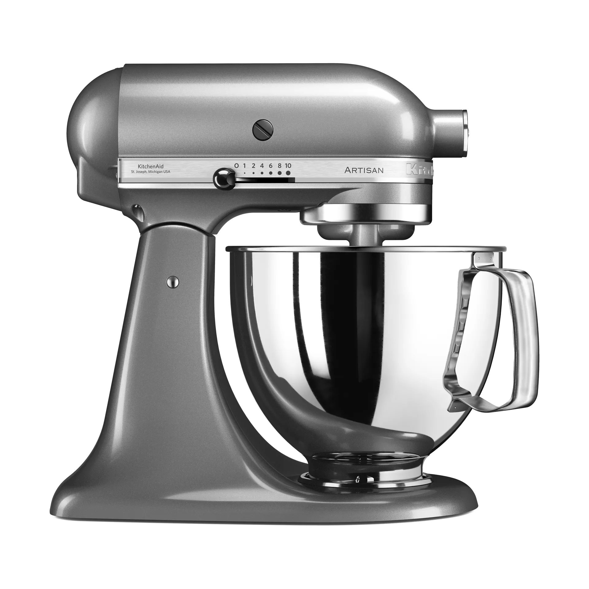 Artisan 5KSM125 keittiökone 4,8 L, Contour silver KitchenAid