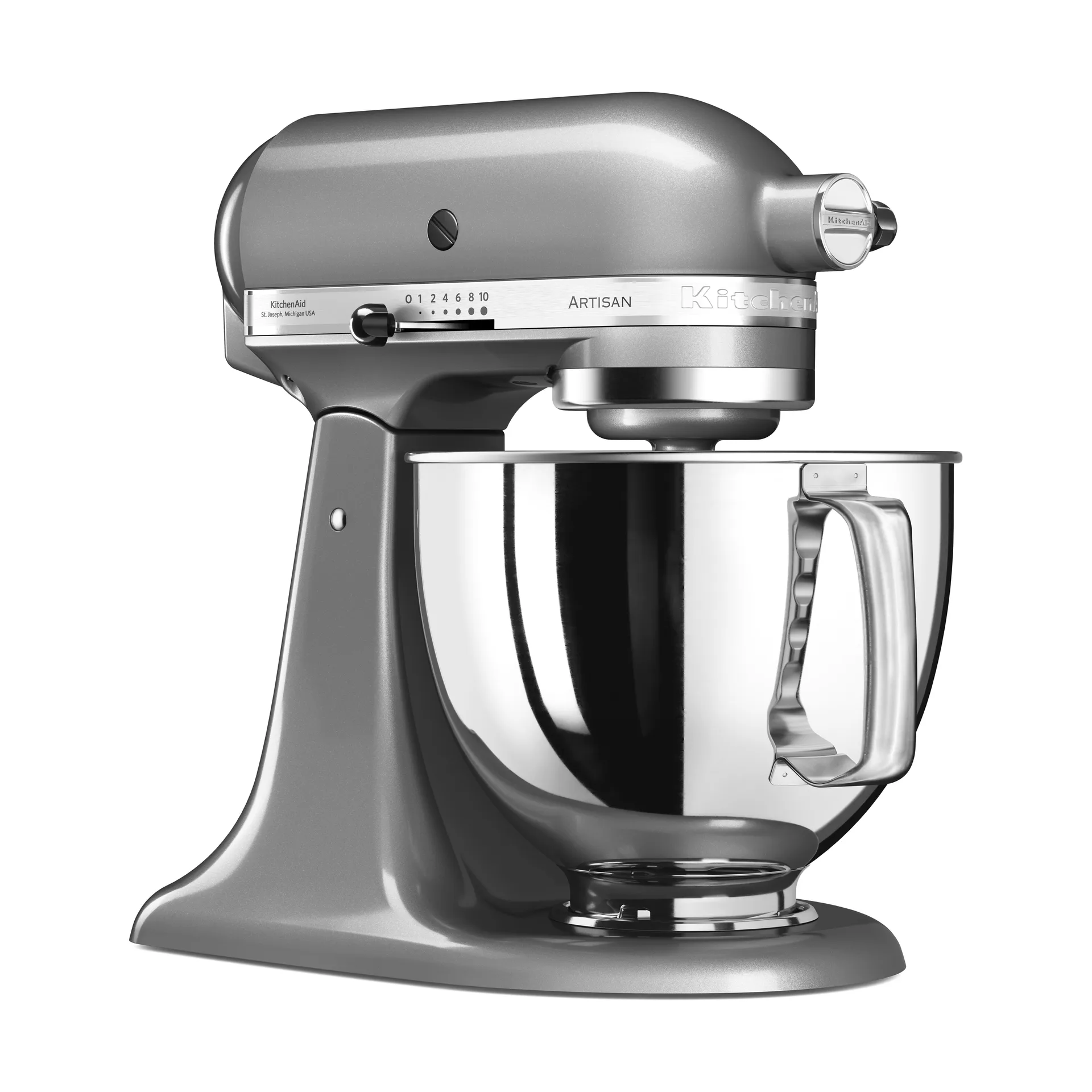 Artisan 5KSM125 keittiökone 4,8 L, Contour silver KitchenAid