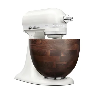 Artisan 5KSM156-keittiökone puukulholla 4,7 l - Porcelain white-walnut - KitchenAid