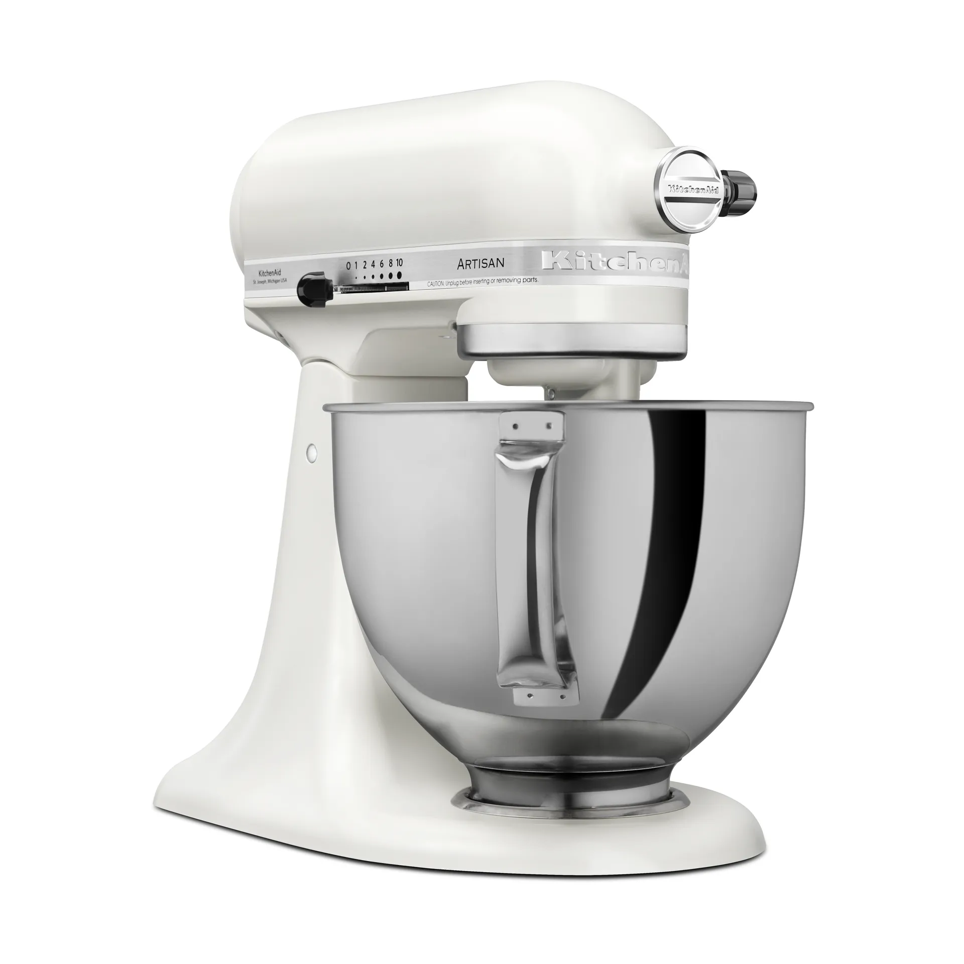 Artisan 5KSM175 keittiökone lisävarusteilla 4,8 L, Posliininvalkoinen KitchenAid