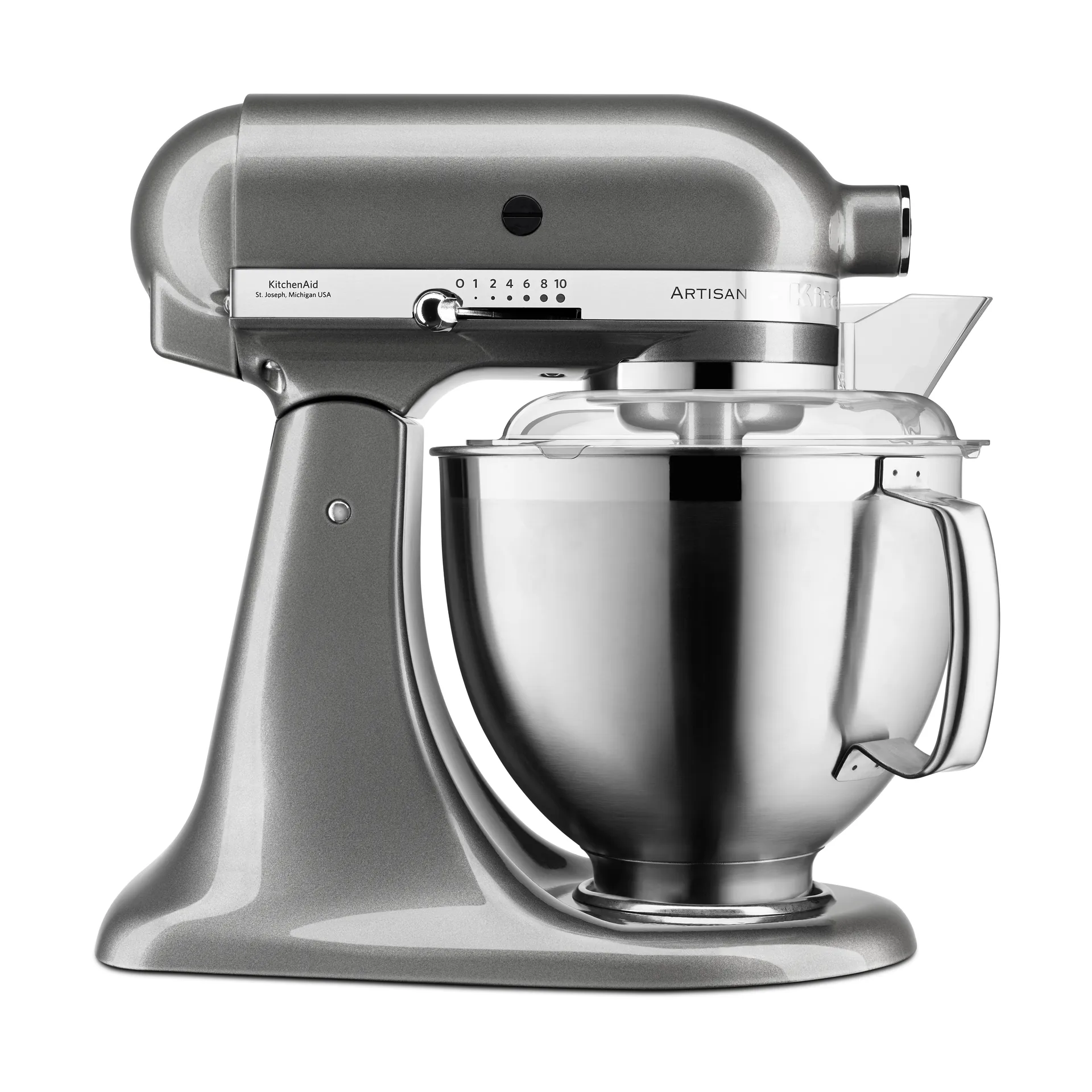Artisan 5KSM185 keittiökone premium 4,8 L, Medallion silver KitchenAid