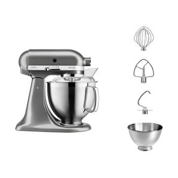 Artisan 5KSM185 keittiökone premium 4,8 L - Medallion silver - KitchenAid