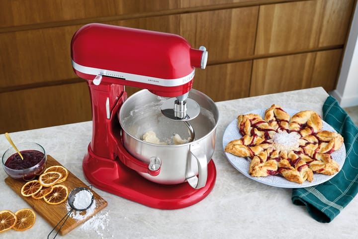 Artisan 5KSM70 keittiökone nostovarrella, 6,6 L, Candy apple KitchenAid