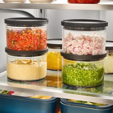 KitchenAid Go top down chopper kulho 2-pack - Läpinäkyvä - KitchenAid