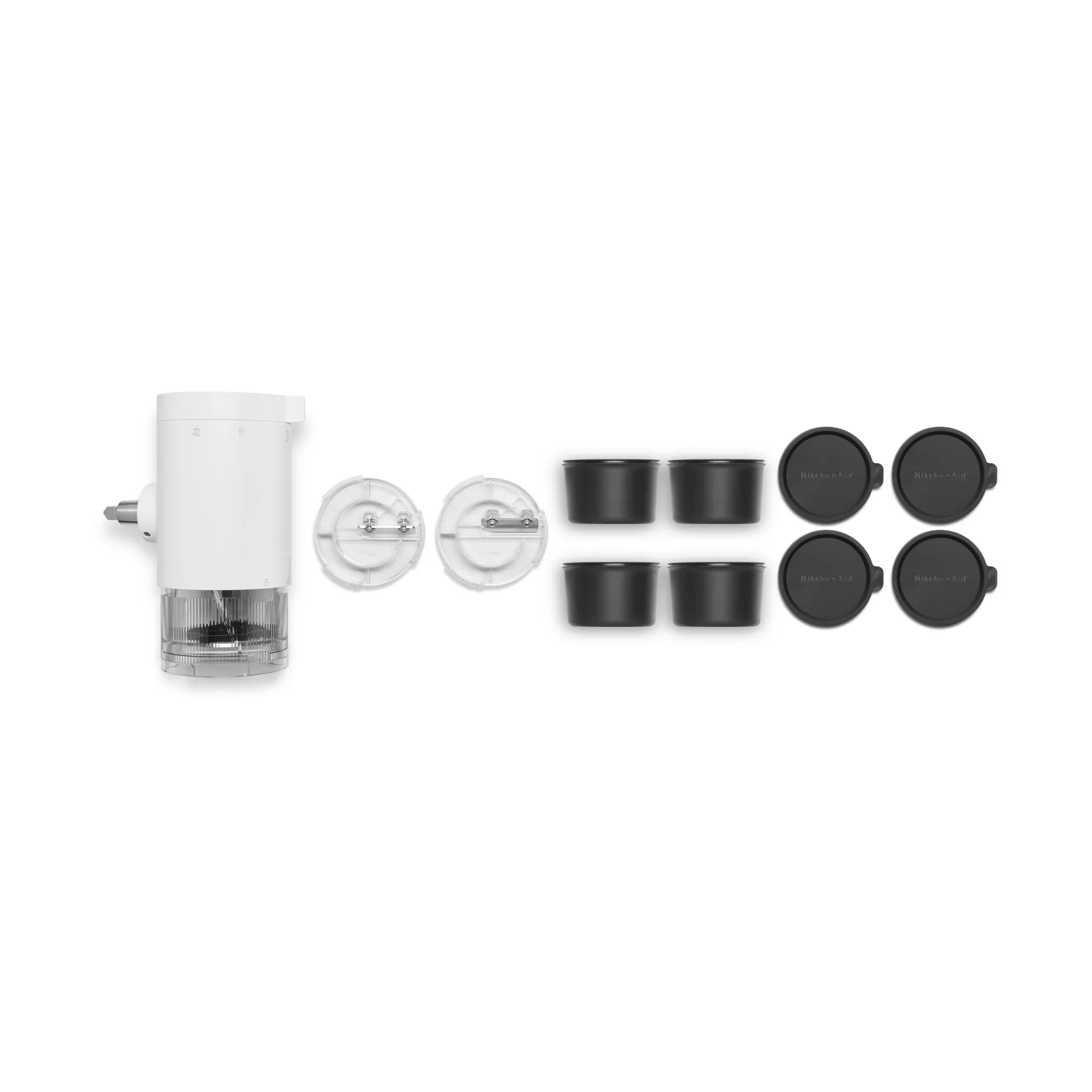 KitchenAid jäämurskain keittiökoneeseen, White KitchenAid