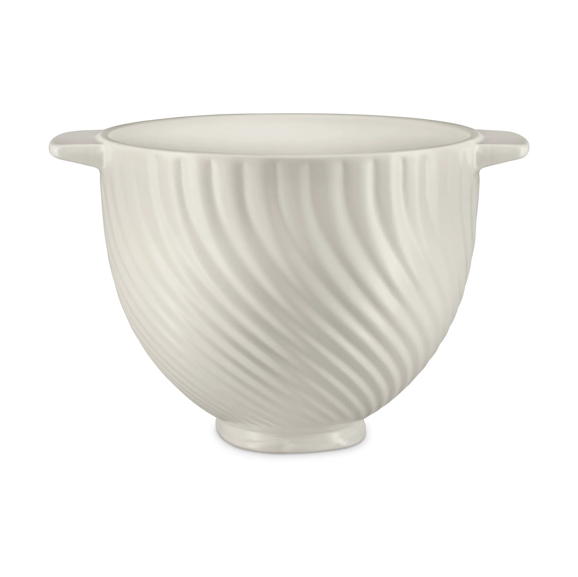 KitchenAid keraaminen kulho kahdella kahvalla 4,7 L, Meringue KitchenAid