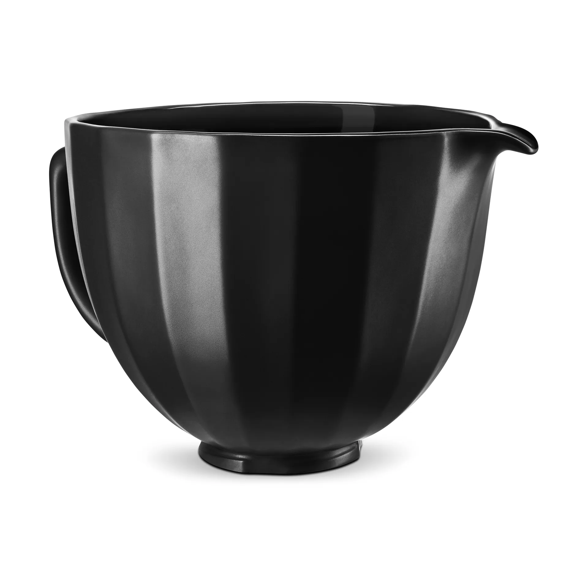 KitchenAid keraaminen kulho kahvalla 4,7 L, Black shell KitchenAid