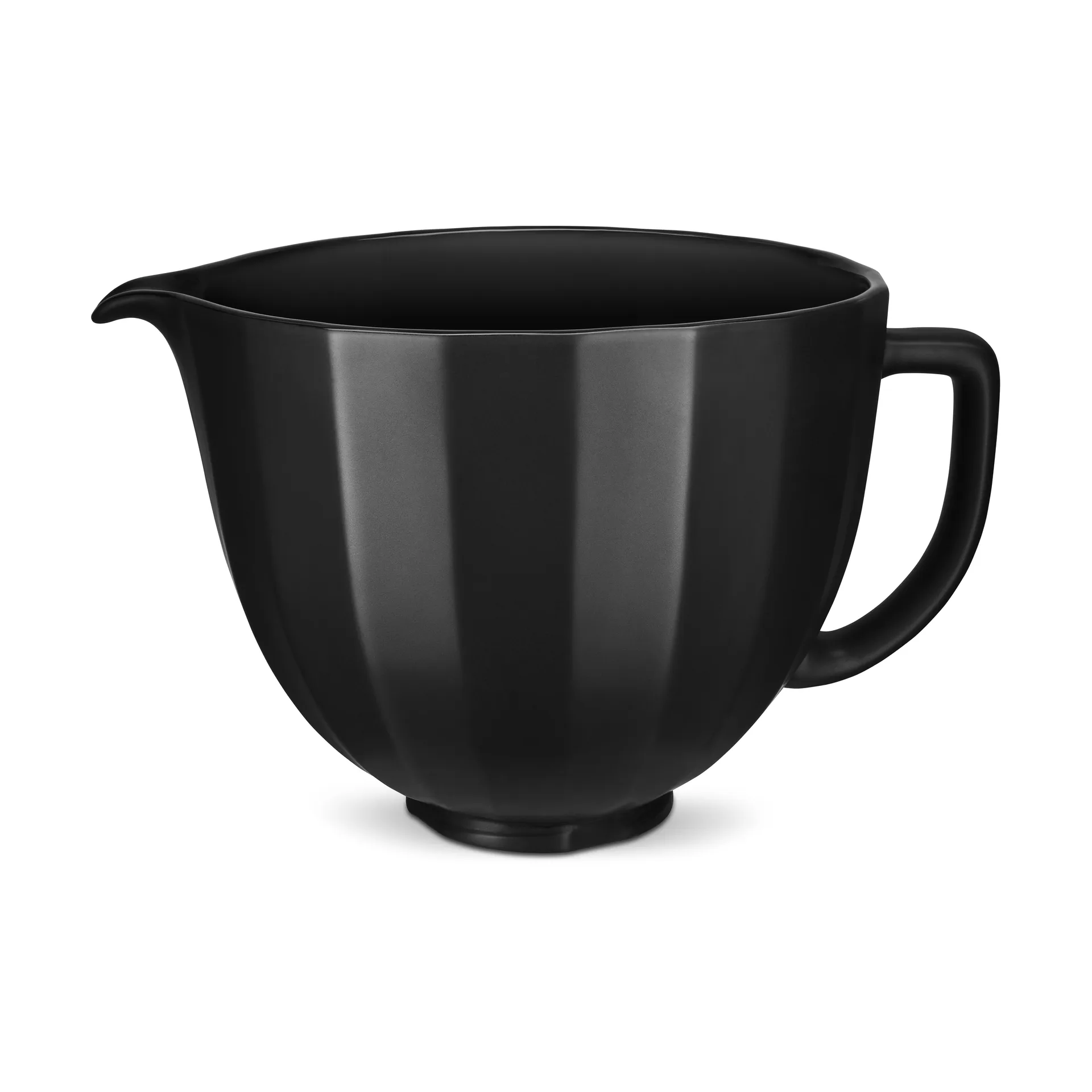 KitchenAid keraaminen kulho kahvalla 4,7 L, Black shell KitchenAid