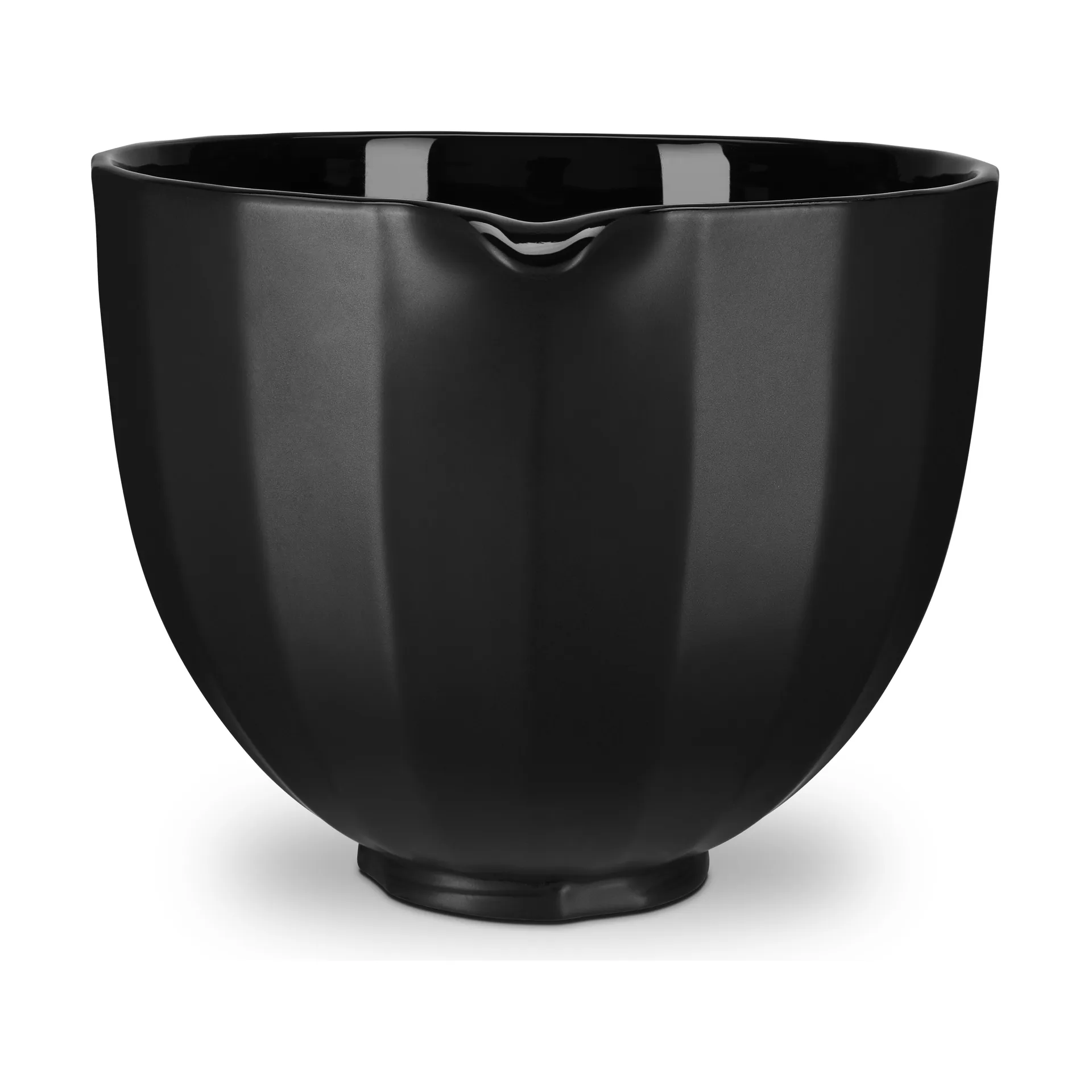 KitchenAid keraaminen kulho kahvalla 4,7 L, Black shell KitchenAid