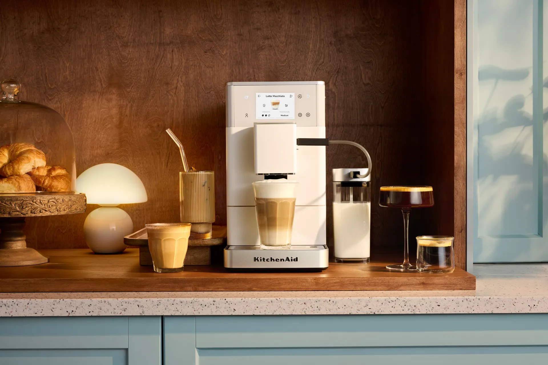 KitchenAid KF4 automaattinen espressokone, Porcelain white KitchenAid