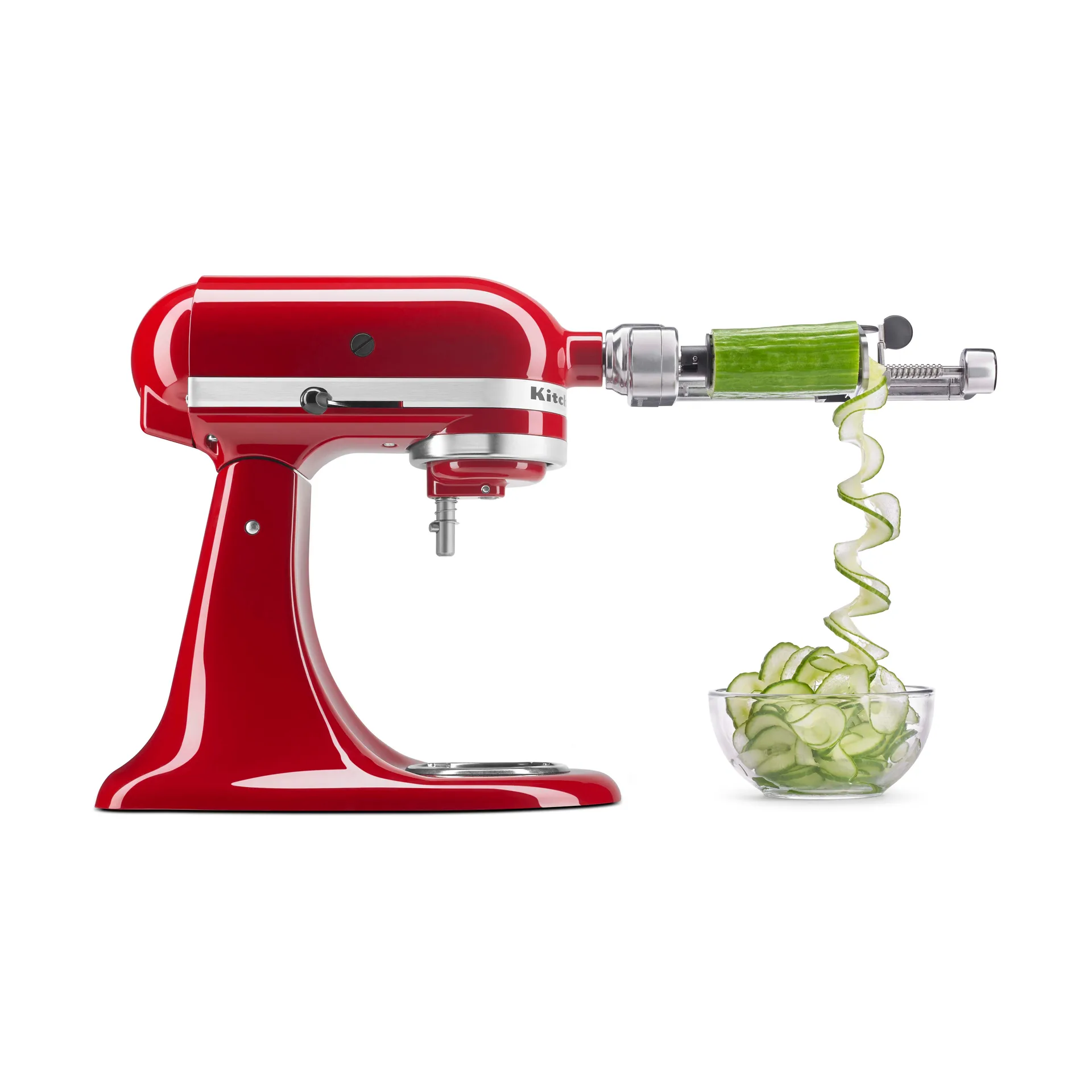 KitchenAid monitoiminen vihannessorvi keittiökoneeseen, Stainless steel KitchenAid