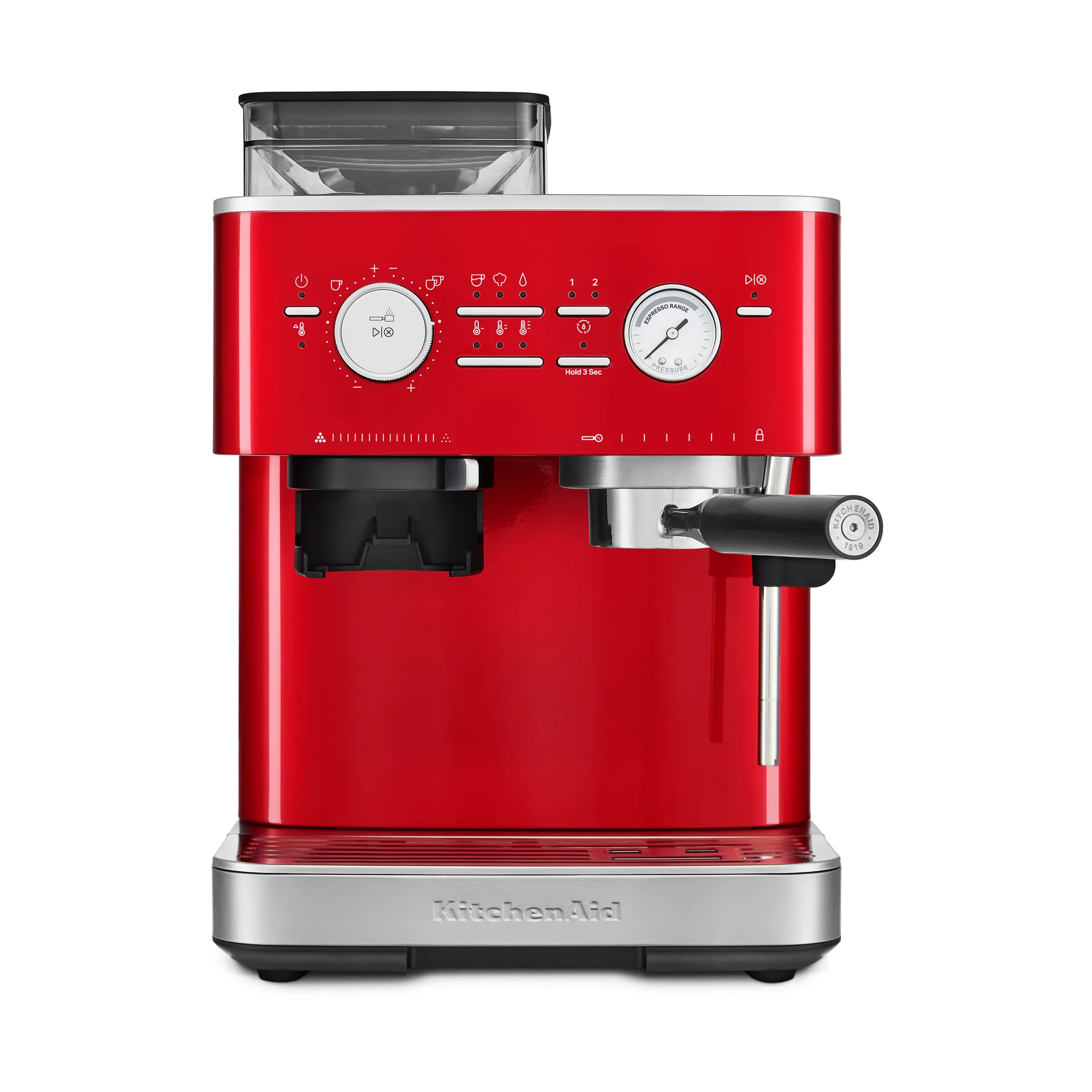 KitchenAid puoliautomaattinen espressokone jauhimella, Candy apple KitchenAid