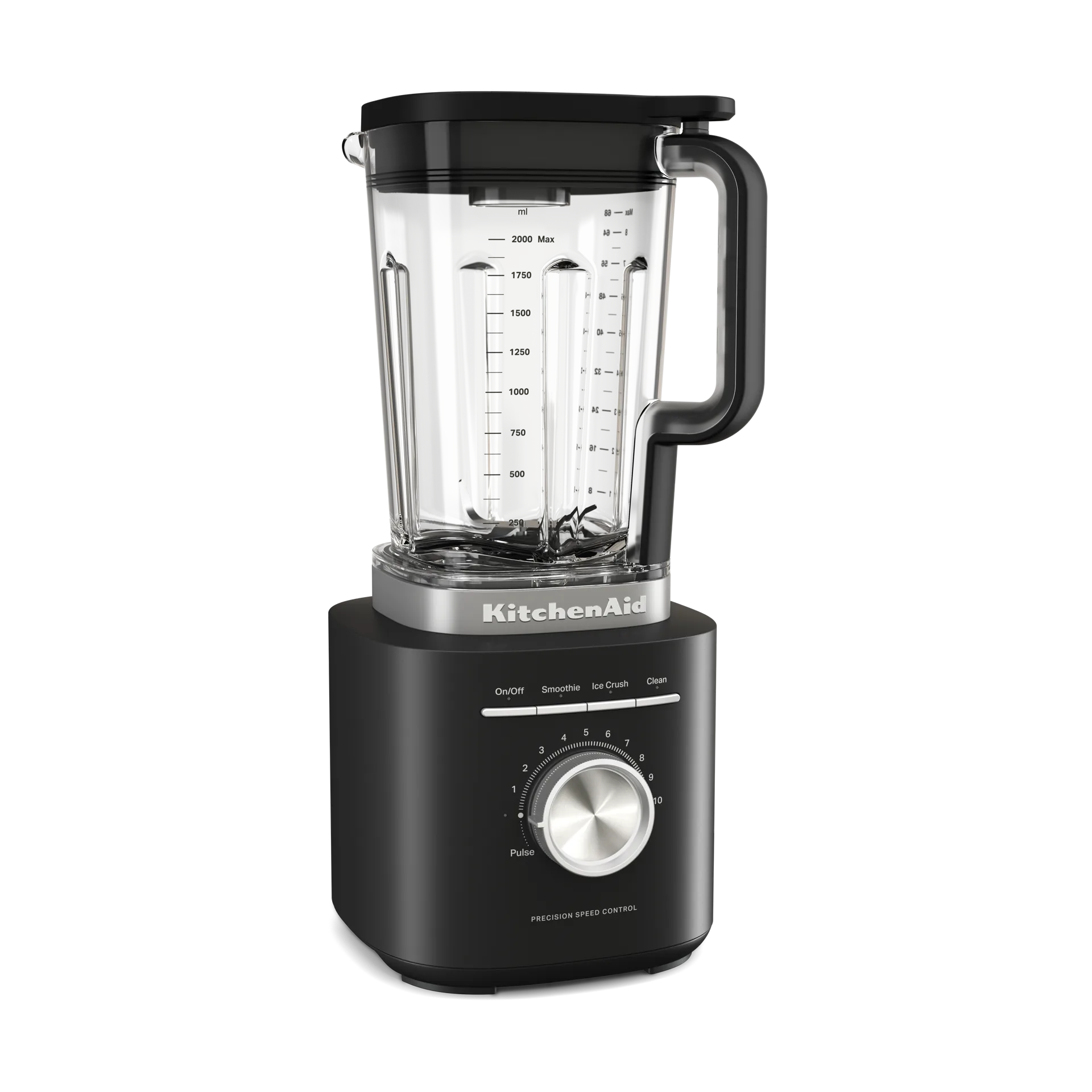 KitchenAid Pure Power 5KSB2073 tehosekoitin 2 l, Matta musta KitchenAid