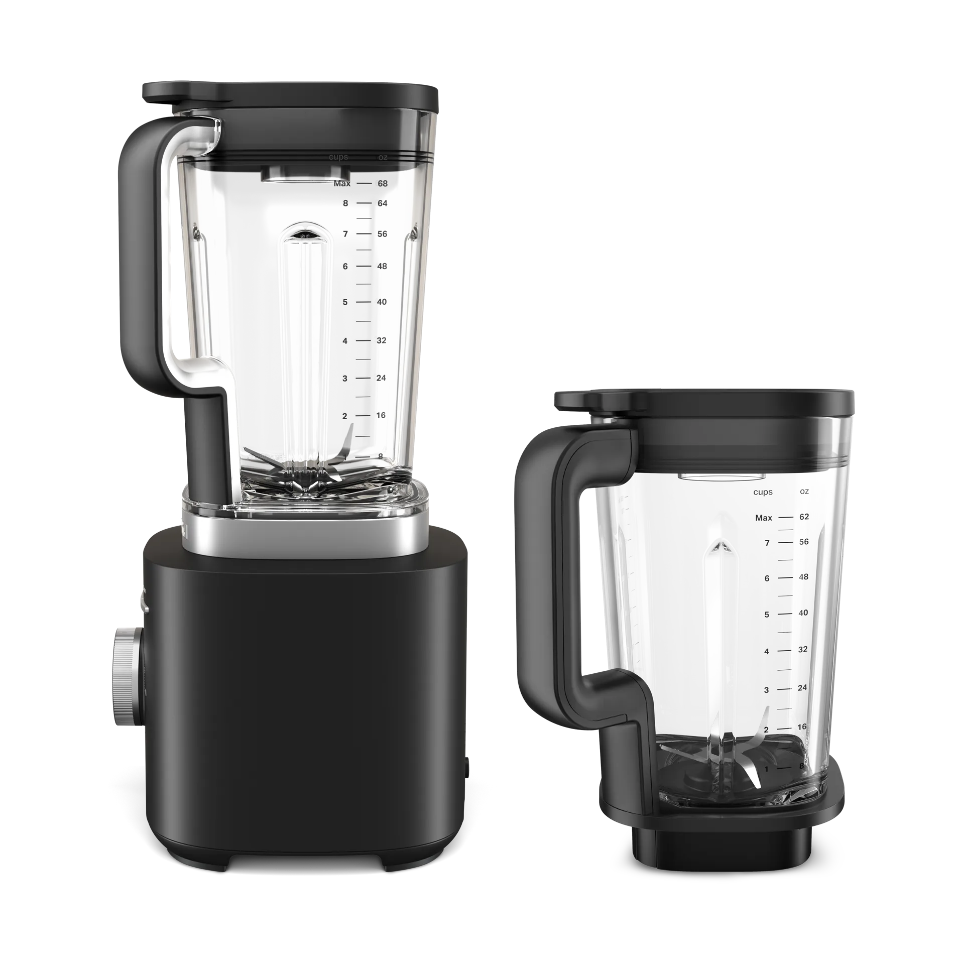 KitchenAid Pure Power 5KSB2073 tehosekoitin 2 l, Matta musta KitchenAid