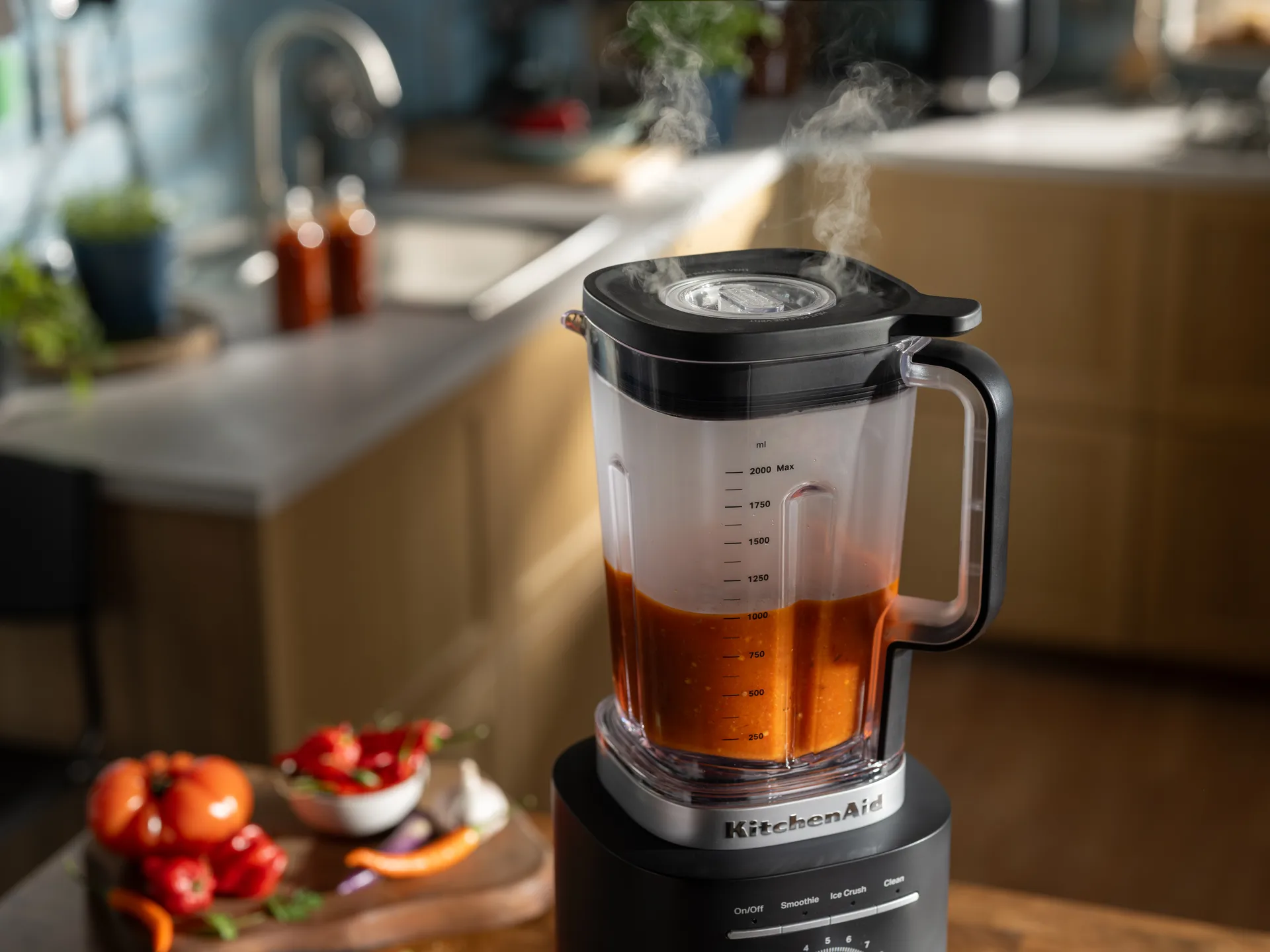 KitchenAid Pure Power 5KSB2073 tehosekoitin 2 l, Matta musta KitchenAid