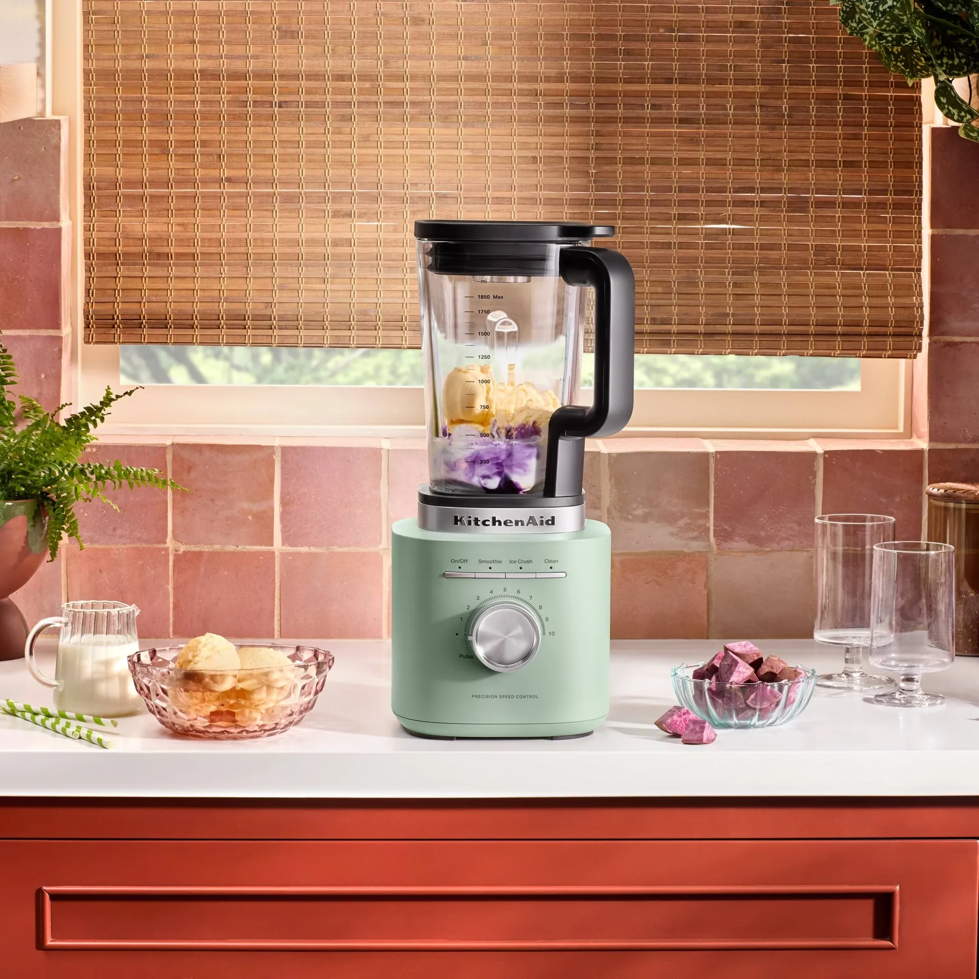 KitchenAid Pure Power blender lasikannu, Kardemumma, 1,85 l KitchenAid