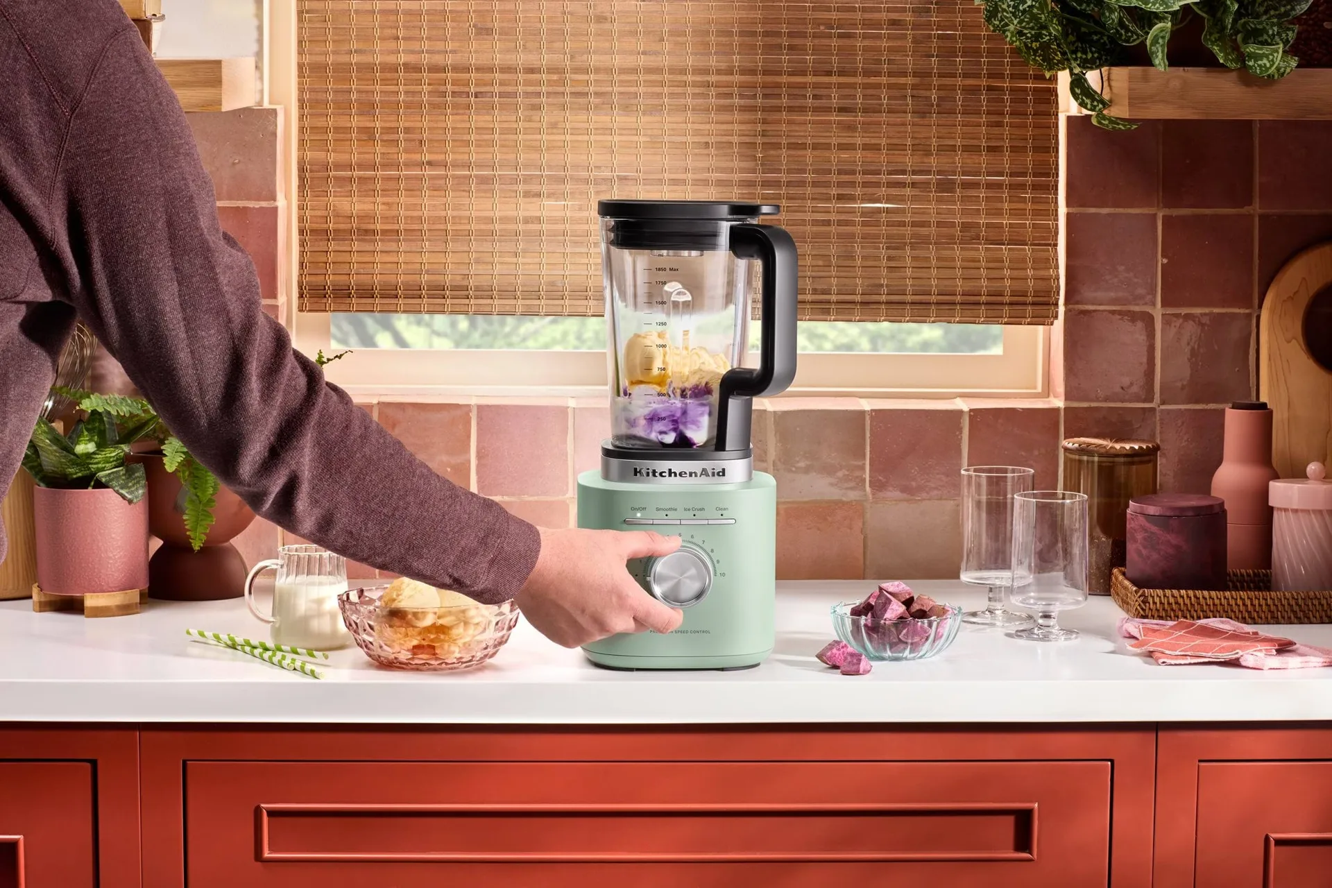 KitchenAid Pure Power blender lasikannu, Kardemumma, 1,85 l KitchenAid