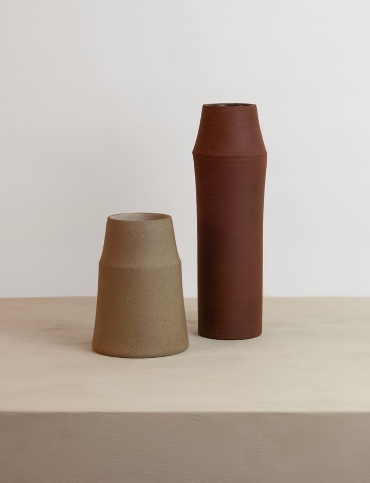 Clay vaasi 32 cm, Terracotta Knabstrup Keramik