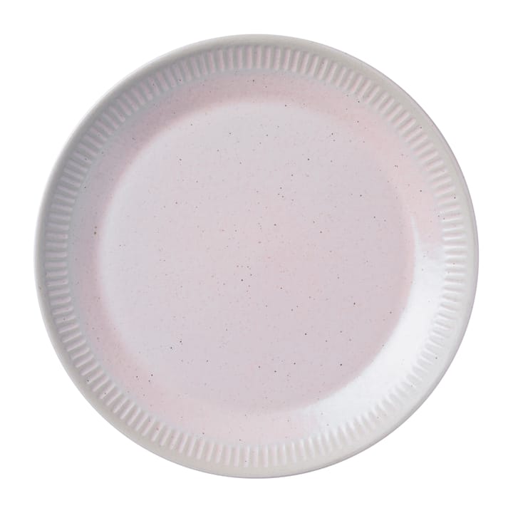 Colore lautanen Ø 19 cm, Vaaleanpunainen Knabstrup Keramik