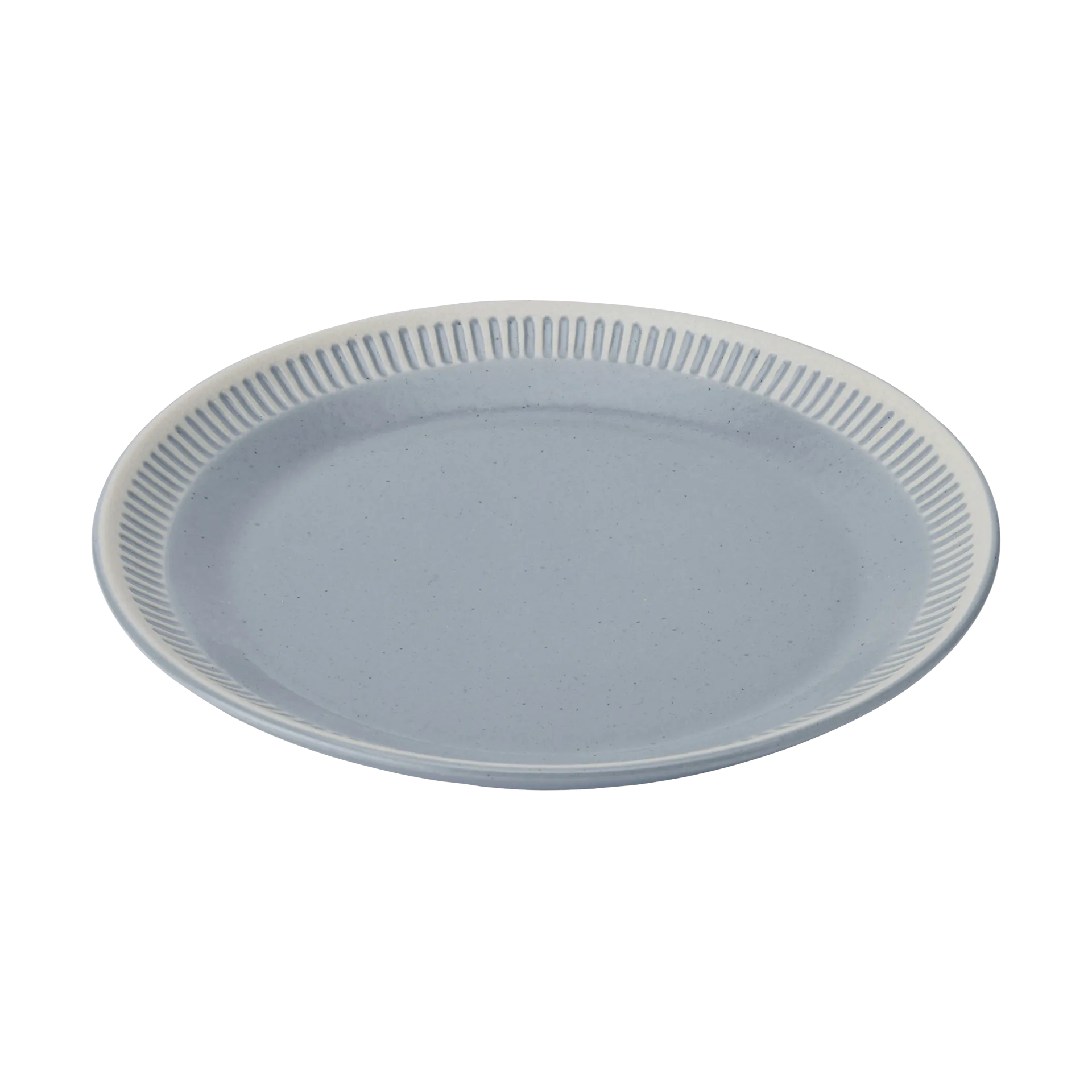 Colorit lautaset Ø22 cm, Tummanharmaa Knabstrup Keramik