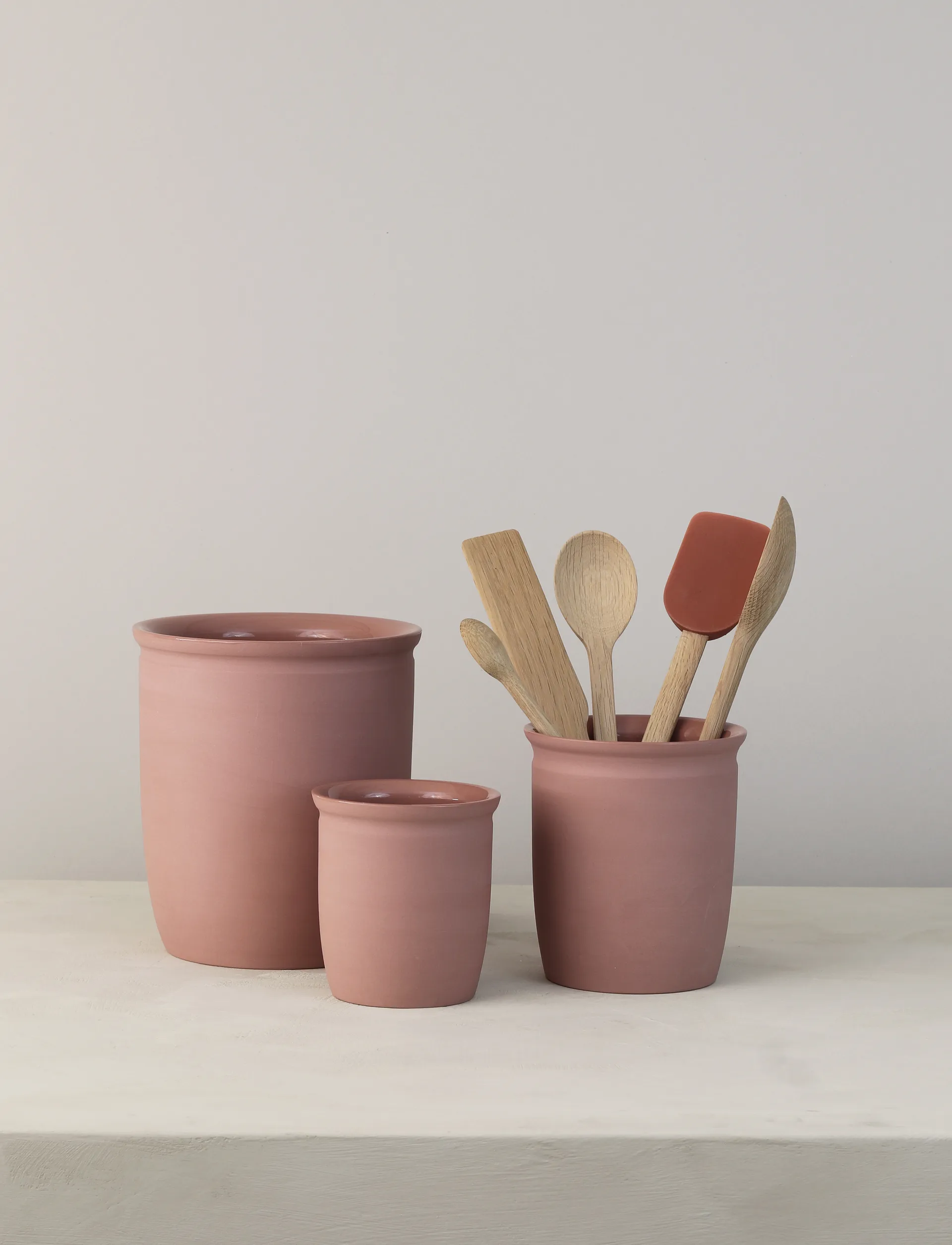 Knabstrup hillopurkki, Dark rose, 0,5 l Knabstrup Keramik