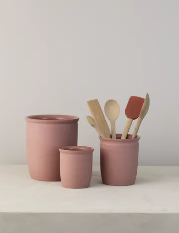 Knabstrup hillopurkki - Dark rose, 0,5 l - Knabstrup Keramik