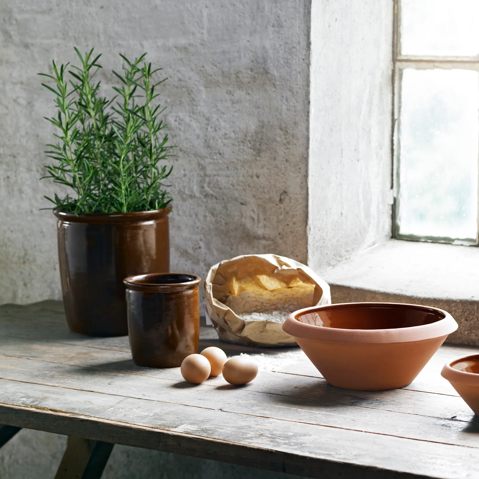 Knabstrup kulho 5 l, terrakotta Knabstrup Keramik