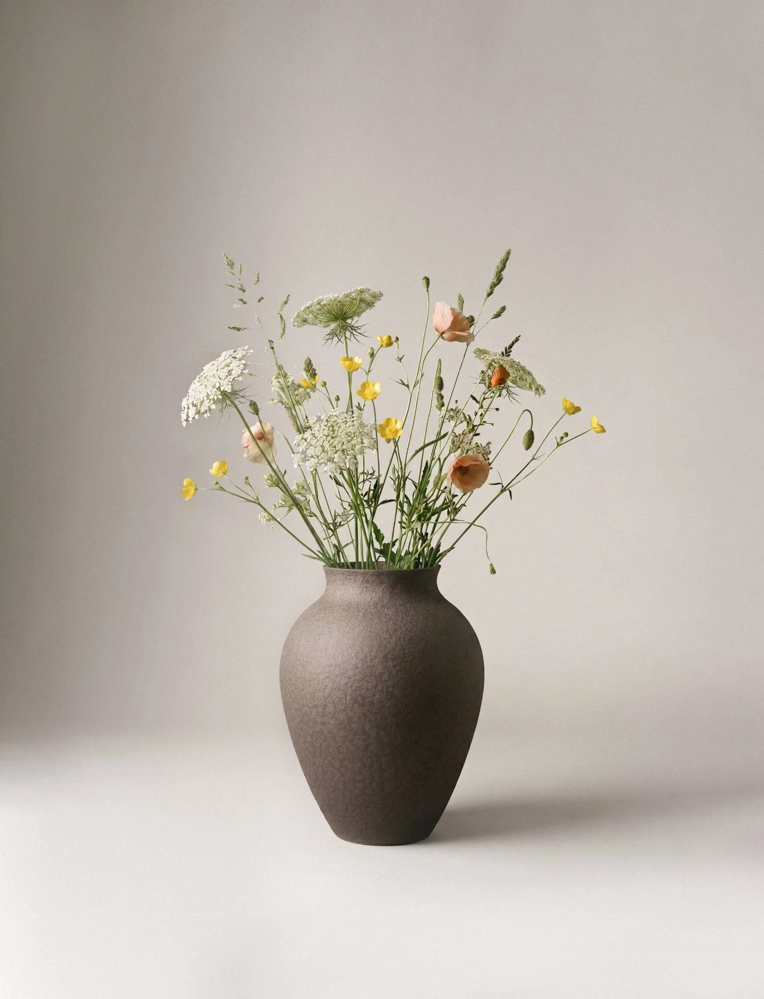Knabstrup maljakko 20 cm, Kuori Knabstrup Keramik