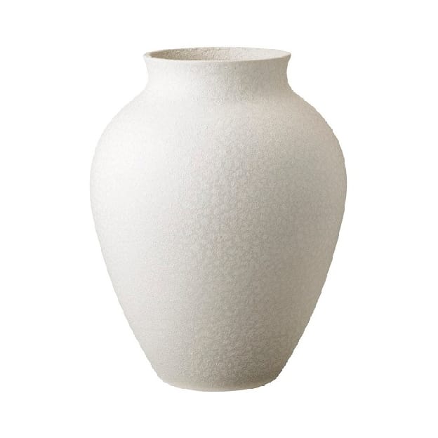 Knabstrup maljakko 20 cm, valkoinen Knabstrup Keramik