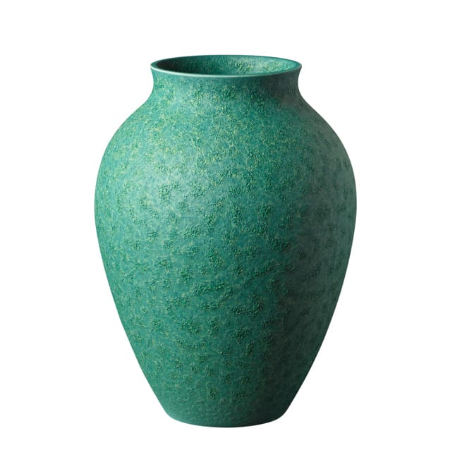 Knabstrup maljakko 20 cm - vihreä - Knabstrup Keramik