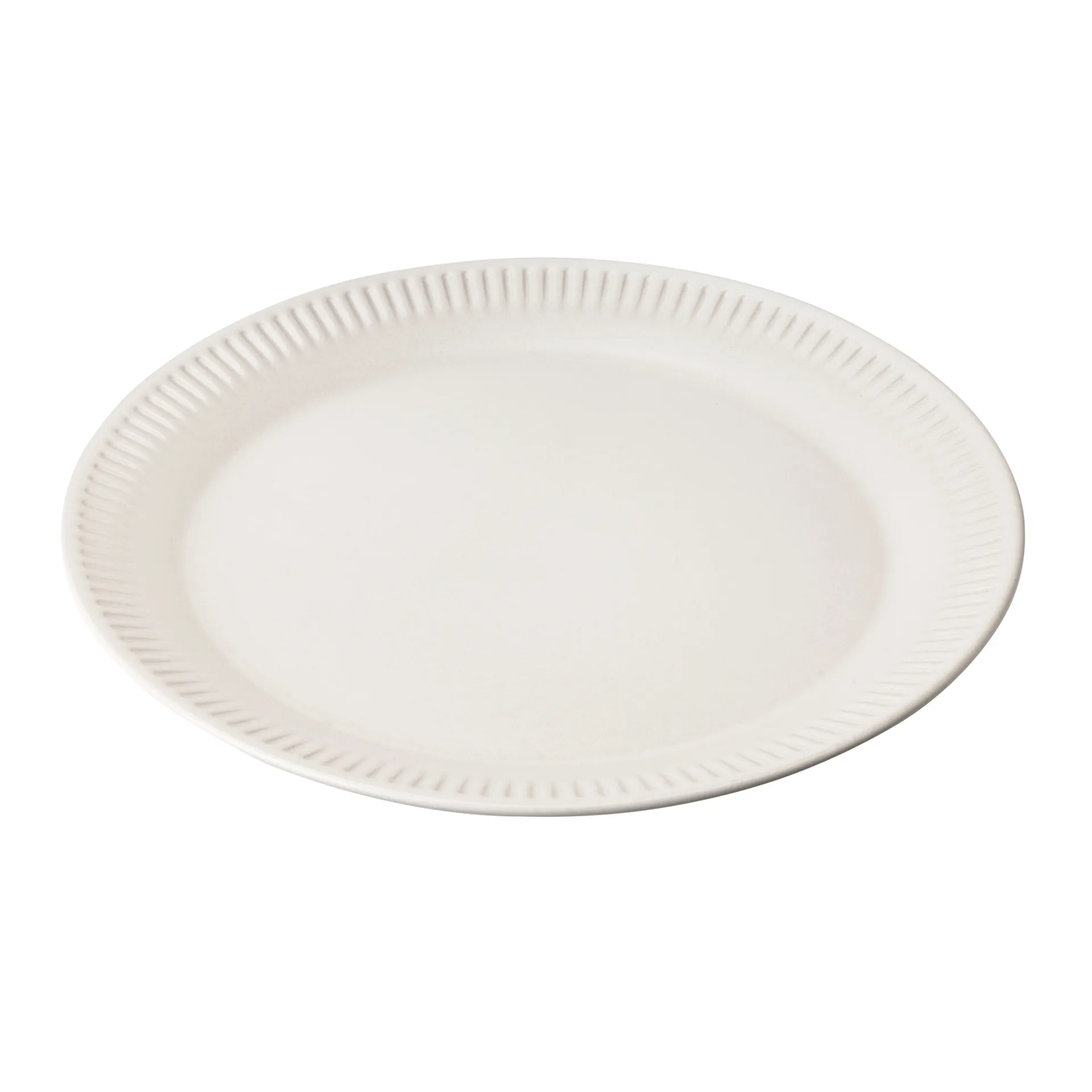 Knabstrup ruokalautanen valkoinen, 22 cm Knabstrup Keramik