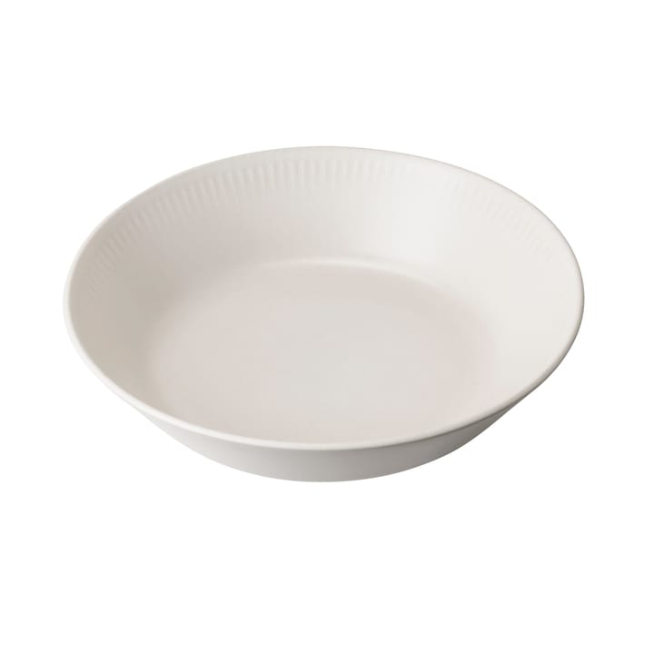 Knabstrup syvä lautanen valkoinen, 18 cm Knabstrup Keramik