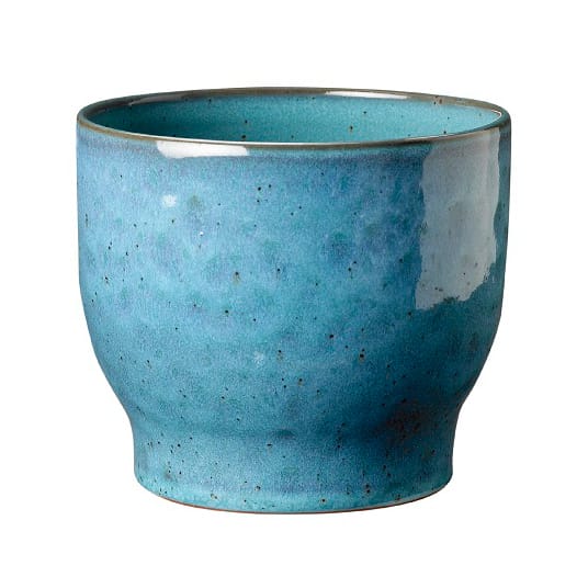 Knabstrup ulkoruukku Ø 14,5 cm, Dusty blue Knabstrup Keramik