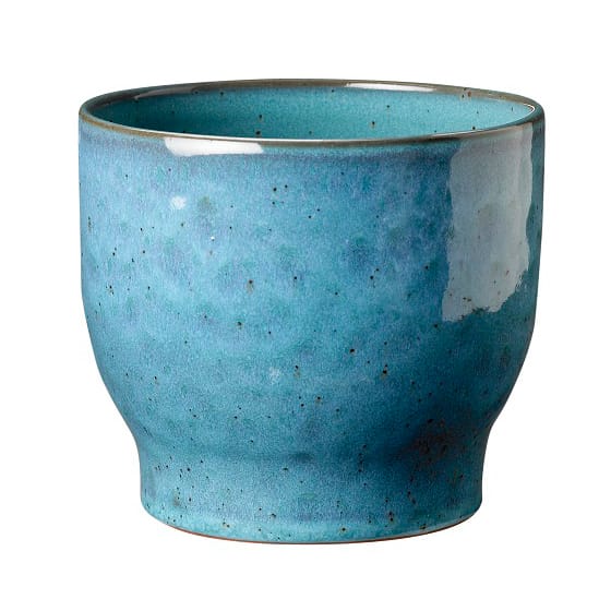 Knabstrup ulkoruukku Ø 16,5 cm, Dusty blue Knabstrup Keramik