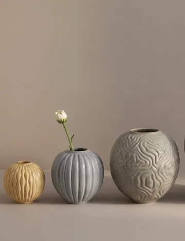 Solum maljakko - Mist, 11 cm - Knabstrup Keramik