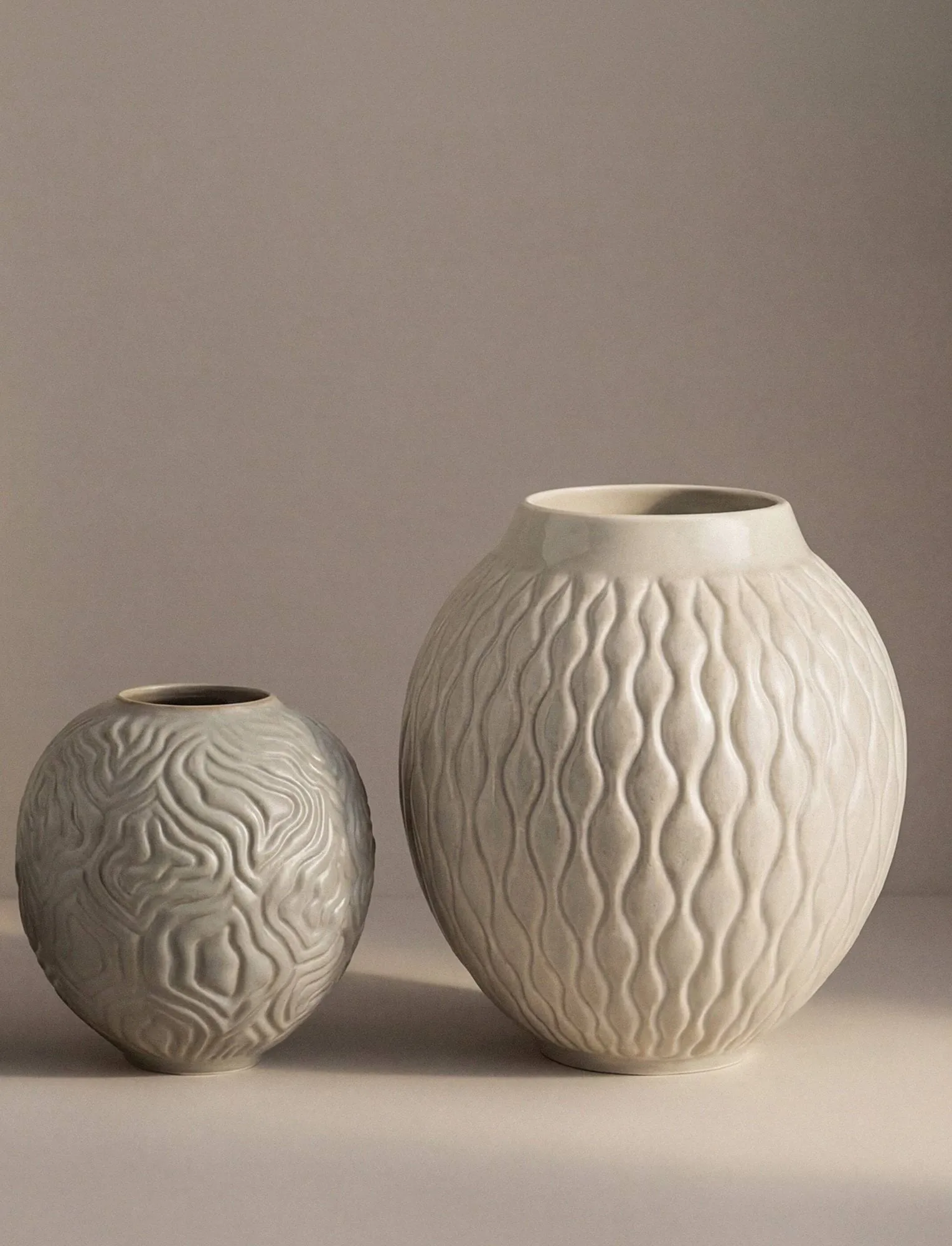 Solum maljakko, Sage, 15 cm Knabstrup Keramik