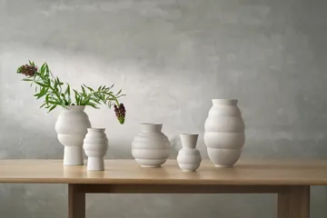 Tortus Archie maljakko No5 41,5 cm - Valkoinen - Knabstrup Keramik