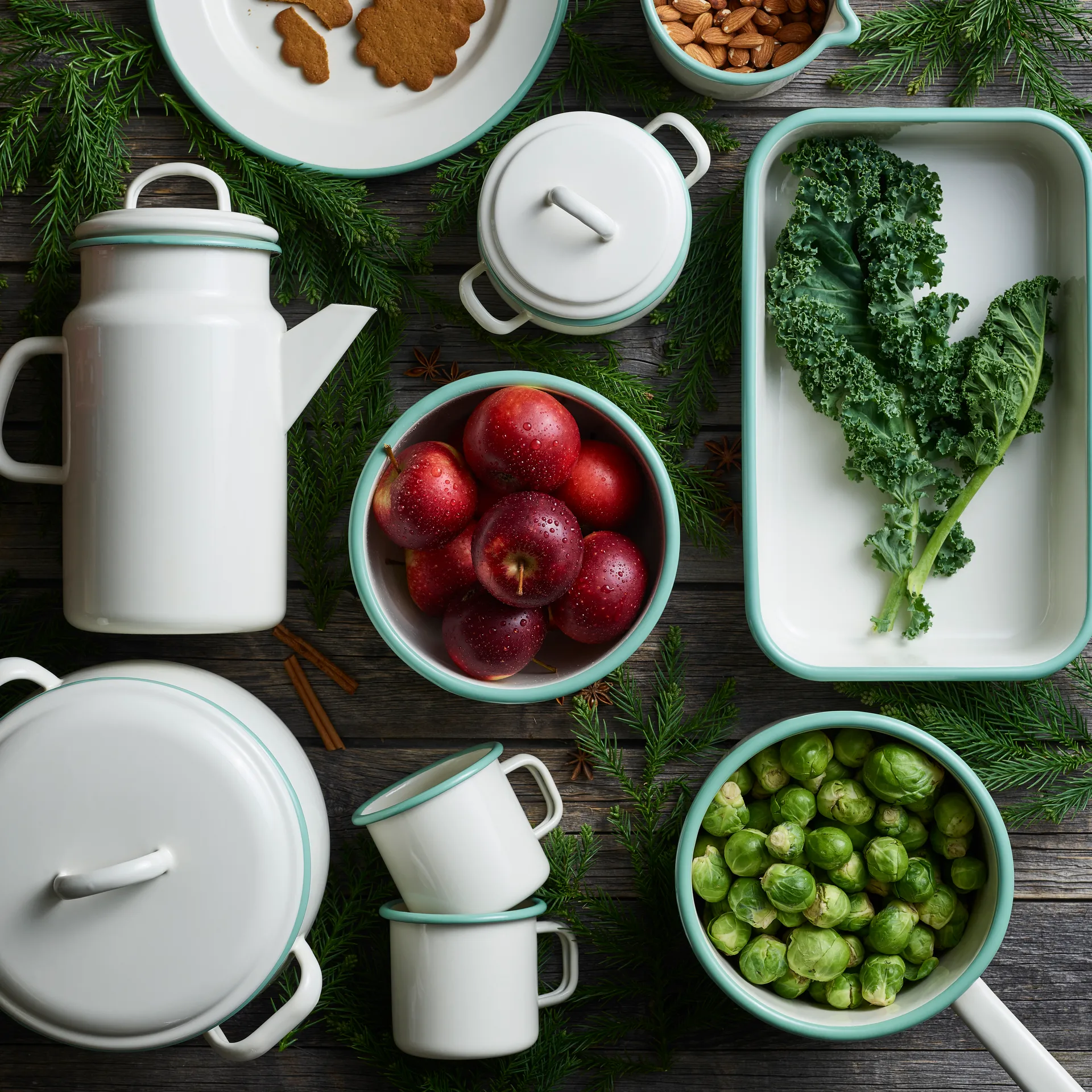 Kockums keittoastia kannella 0,7 l, Cream Lux Kockums Jernverk