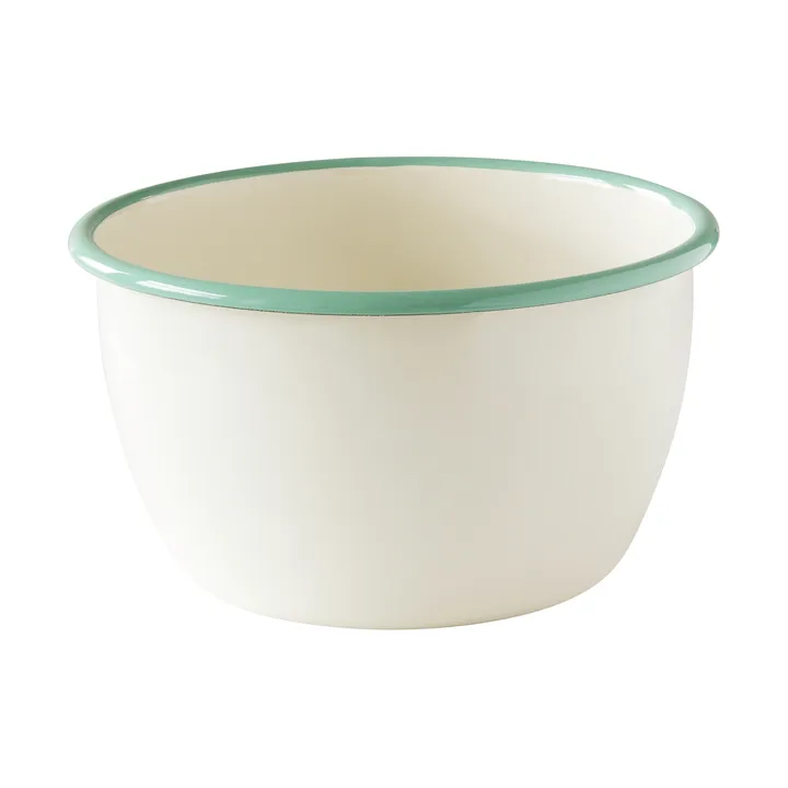 Kockums-kulho - Cream lux-vihreä, Ø18 cm - Kockums Jernverk