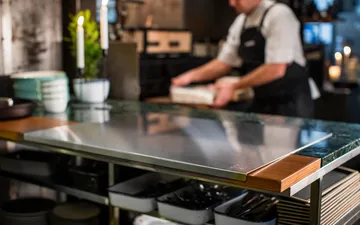 Kockums leivinalusta ruostumatonta terästä - 80×60 cm - Kockums Jernverk