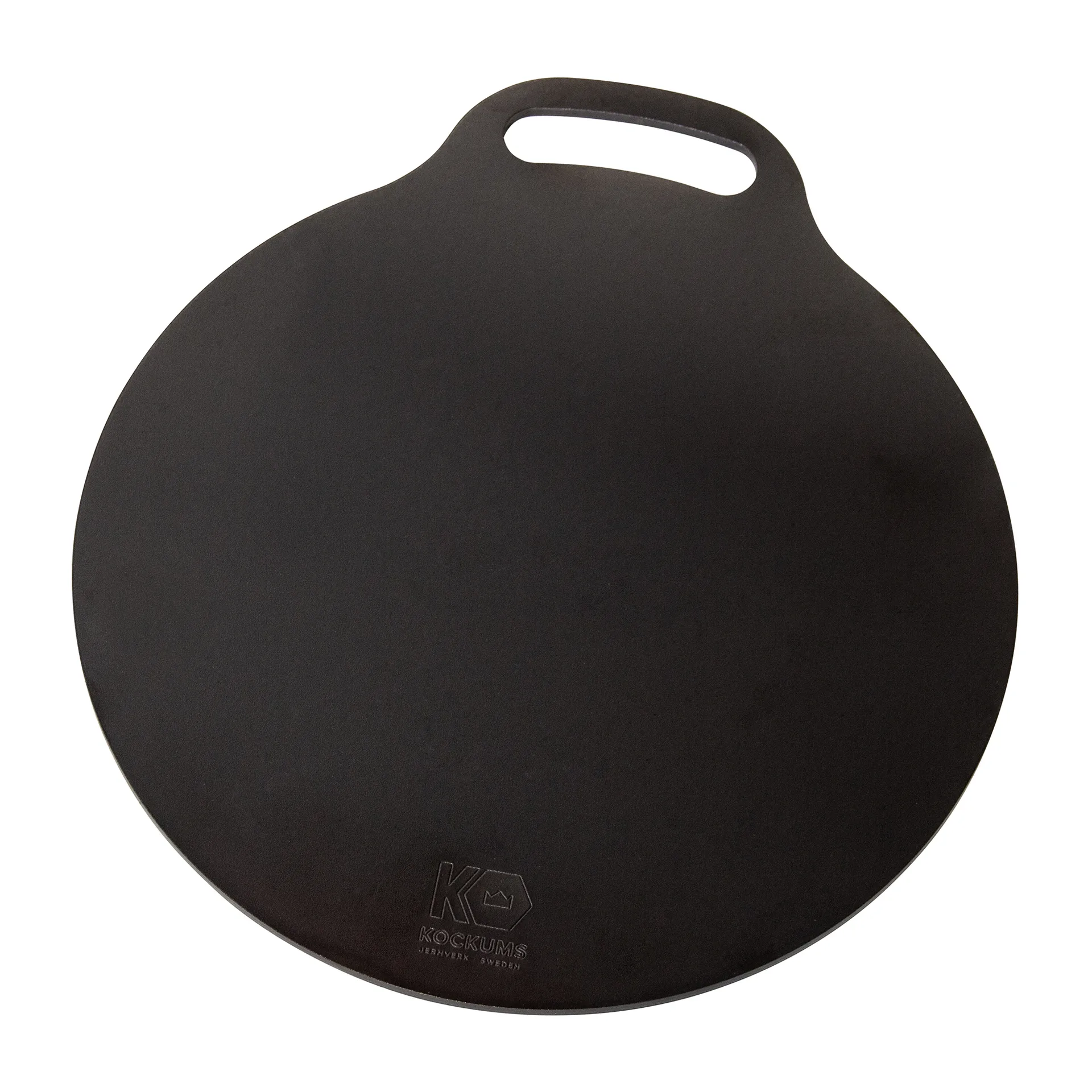 Kockums leivonta-pizzateräs Ø35 cm, Hiiliteräs Kockums Jernverk