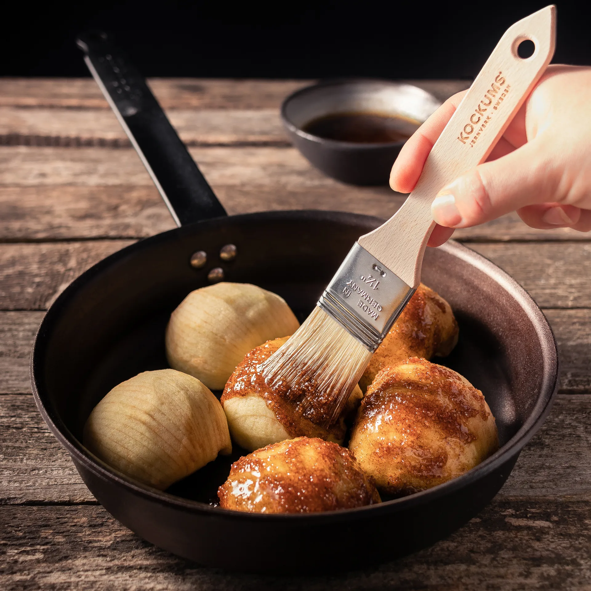 Kockums paistinpannu hiiliteräs, 24 cm Kockums Jernverk