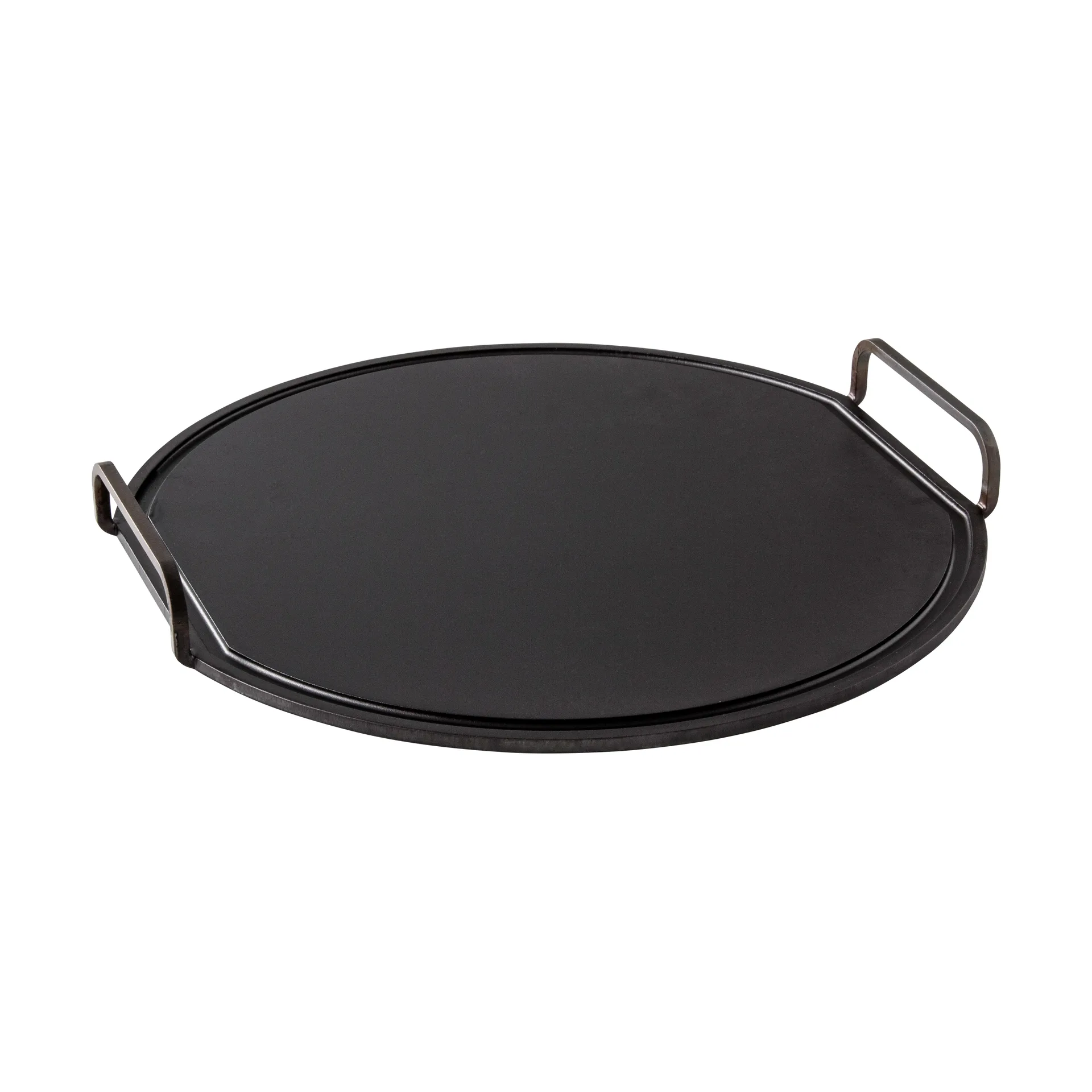 Kockums-paistolevy, Musta, pyöreä, Ø35 cm Kockums Jernverk