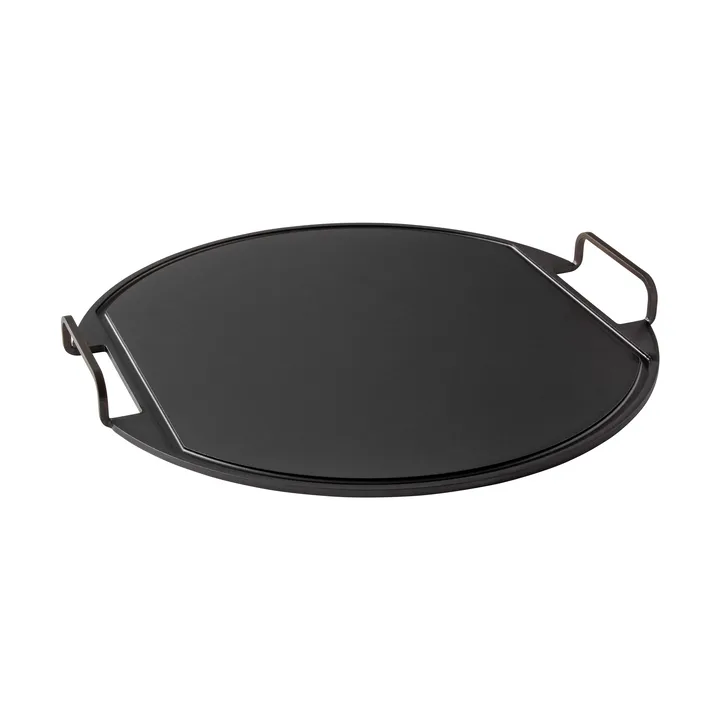 Kockums-paistolevy - Musta, pyöreä, Ø57 cm - Kockums Jernverk