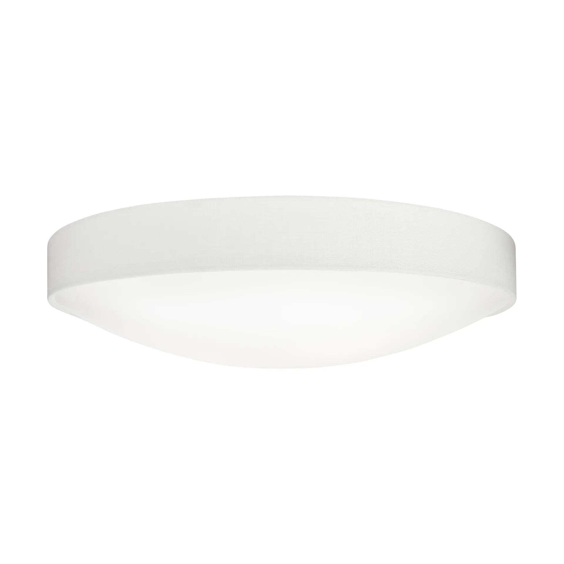 Kant kattovalaisin Ø55 cm, White Konsthantverk