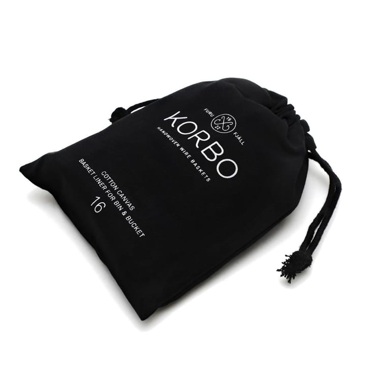 Korbo sisäpussi 16, musta KORBO